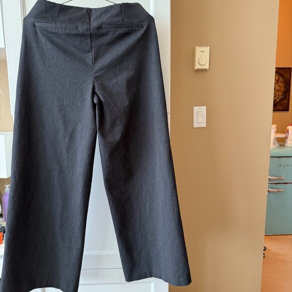 BNWT Old Navy Wide Leg Grey Trousers - Picture 6 of 7